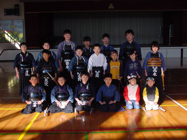 20030123_喜沢剣信会寒稽古を行う